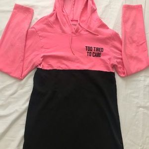 Black & Pink Hoodie